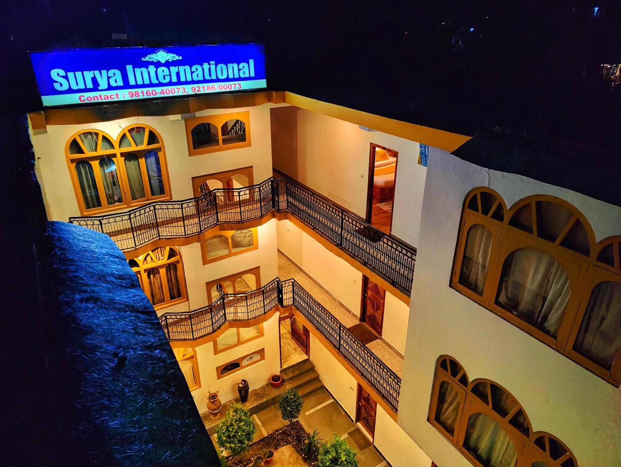 Surya International Hotel Manali Near Mall Road Exterior photo